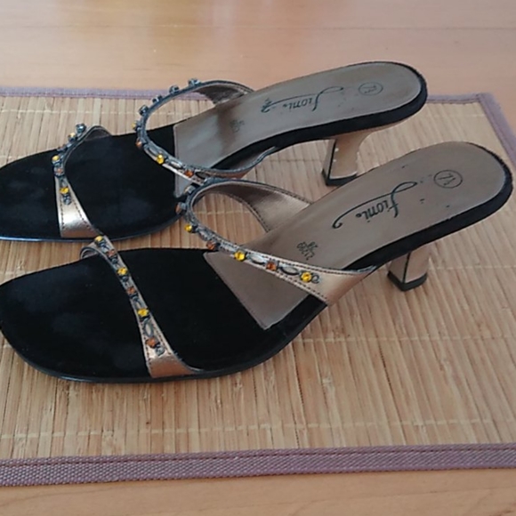 Fancy Embellished Sandals - Picture 1 of 7